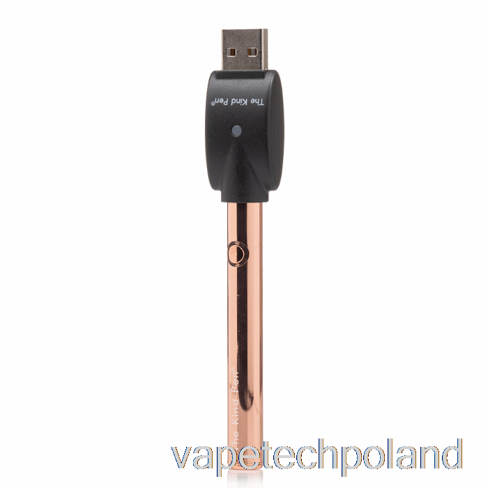 Vape Tech Polska The Kind Pen Vv 510 Gwint Bateria Różowe Złoto